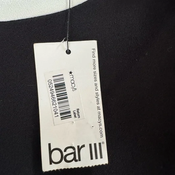 Bar III Monochrome Sleeveless Dress - Picture 6 of 6